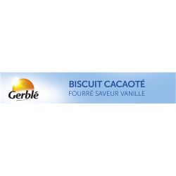 Gerblé Biscuits Cacaoté Saveur Vanille S/Sucres Ajoutés : Le Paquet De 176G