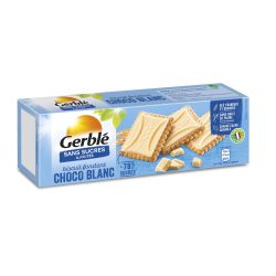 Gerblé Biscuits Chocolat Blanc S/Sucres Ajoutés : Le Paquet De 126G