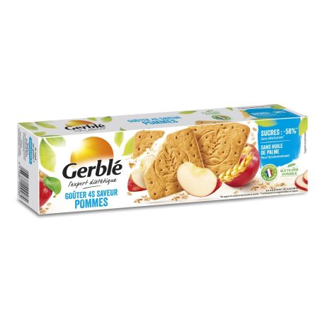 Gerblé Biscuits 4S Aux Pommes : Le Paquet De 20 - 360 G