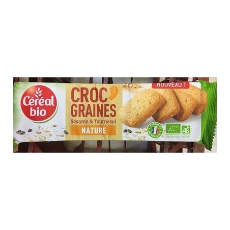 Cereal Bio 140G Croc Graines Nat Ceral B