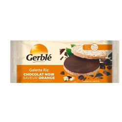 Gerblé Galette Riz Chocolat Noir Saveur Orange : Le Paquet De 130,4G
