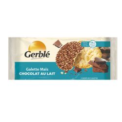 Gerblé Galette Maïs Chocolat Lait : Le Paquet De 124G