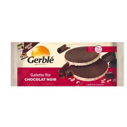 Gerblé Galette De Riz Chocolat Noir : Le Paquet 130G