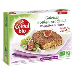 Céréal Bio Galettes Roquefort Et Figues : Les 2 De 100G