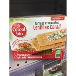 Cereal Bio 145G Tartines Craq Lent Corail