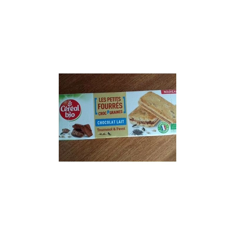 Cereal Bio C.Bio Pt Fourre Choc Lait 125G