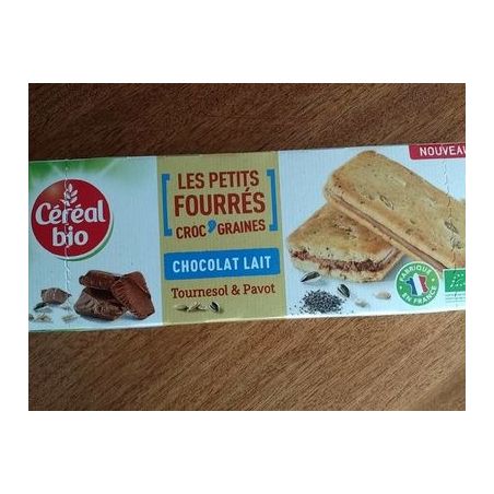 Cereal Bio C.Bio Pt Fourre Choc Lait 125G