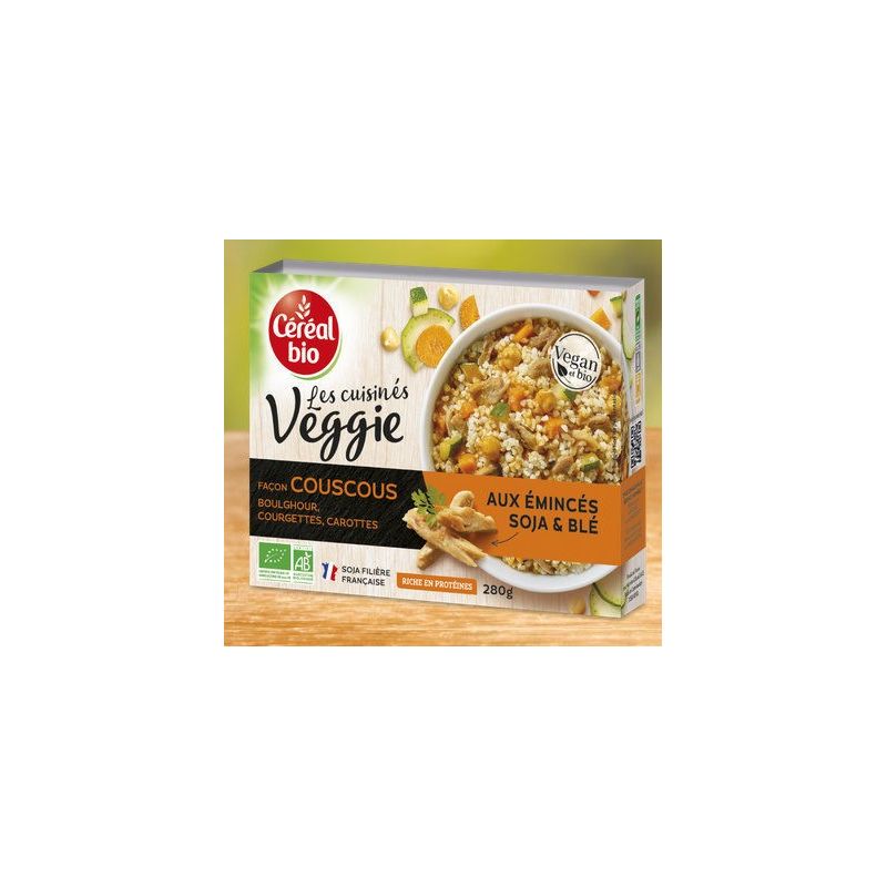 Cereal Bio Cbio Plat Veggie Couscous 280G