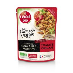 Cereal Bio Céréal Plat Cuisiné Émincés De Soja & Blé Marinés Tomate Origan Veggie : Le Sachet 150G