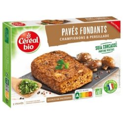 Céréal Bio Pavés Fondants Champignons Persillade 200G