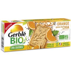Gerblé Sablés Orange Graines De Chia 130G