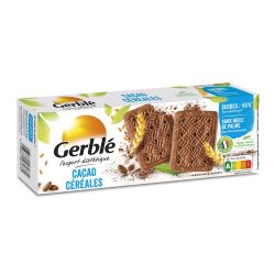 Gerblé Biscuits Éclats Cacao & Céréales : La Boite 160G