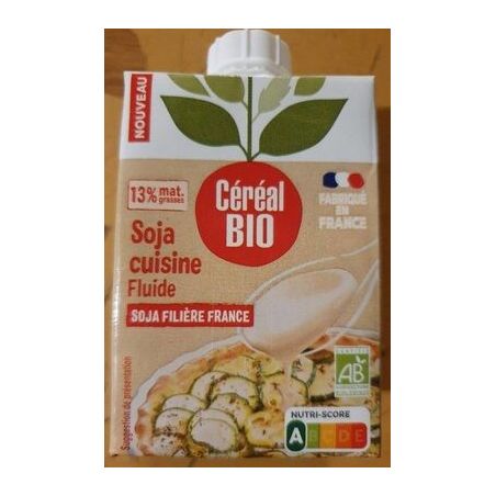 Cereal Bio C.Bio Soja Cuisine Fluide 20Cl
