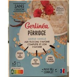 Gerlinea Porridge Vanille 275G