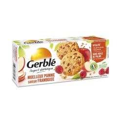 Gerblé Biscuits Pomme Framboise : Le Paquet De 6 - 138 G