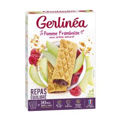 Gerblé Gerlinéa Barres Pomme Framboise : Les 8 De 45 G