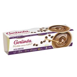 Gerblé Gerlinéa Repas Minceur Crème Café : Les 3 Coupelles De 210 G