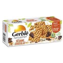 Gerblé Biscuits Sésame Chocolat : Le Paquet De 24 - 200 G
