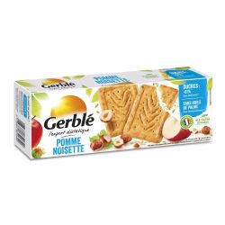 Gerblé Biscuits Pomme Noisette Sucre Réduit : Le Paquet De 16 - 230 G