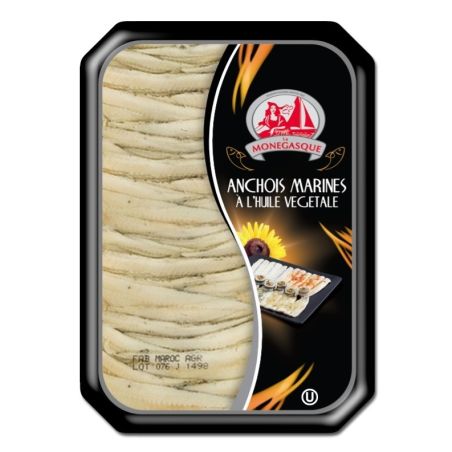 La Monegasque 150G Anchois Marines A L Huile