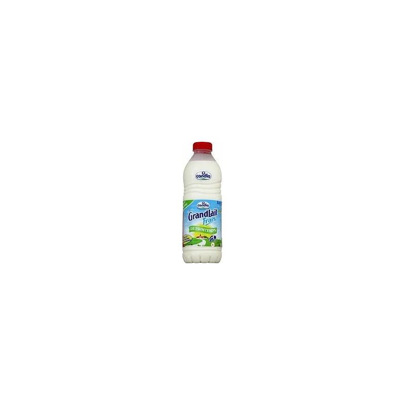 Candia Bouteille 1L Lait Frais Entier