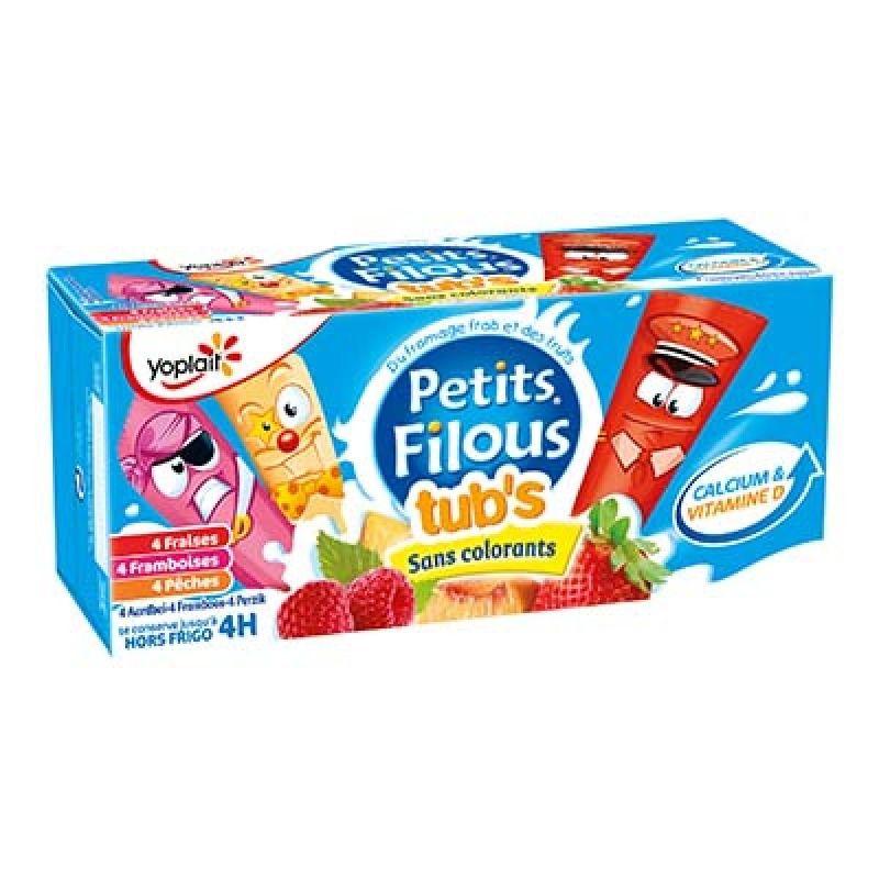 Petits Filous 12X40G Tub S Fruits Rouges