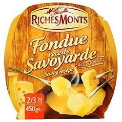 Riches Monts 450G Fondue Savoy Mont