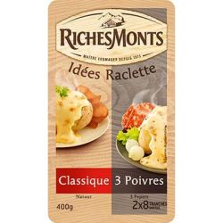 Riches Monts 400G Racl.Duo Nat/3Poivres Rm