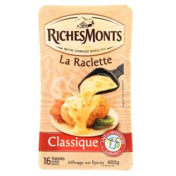 Riches Monts 400G Raclette Tranche Classique