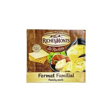 Riches Monts 850G Raclette Tranc.Richemonts