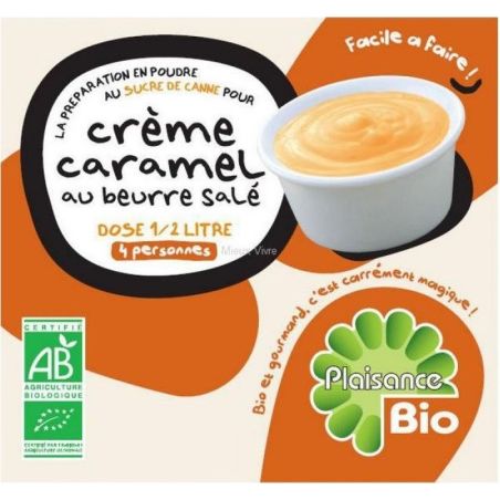 Plaisance Bio 40G Preparation Creme Caramel