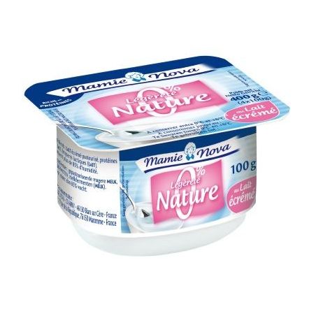 Mamie Nova 4X100G Fromage Blanc 0%