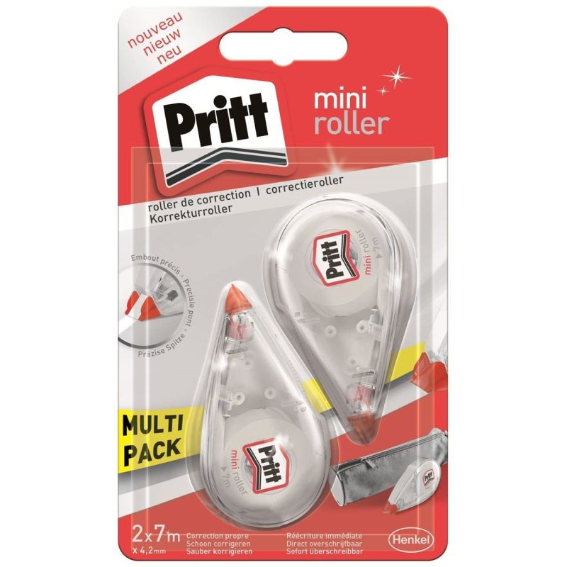 Pritt Mini Roller Blister De 2 Rollers Correction