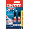 Loctite Colles Superglue3 Liquide Universal : Les 2 Tubes De 3G