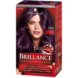 Schwarzkopf Brillance Coloration Permanente Cheveux Intense Eclat De Nuit Cerise Noire 888