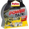 Pattex Power Tape, Ruban Adhésif Extra Fort Pour Charges Lourdes, Bande Adhésive Toilée Tous Supports 48 Mm X 10 M, Gris