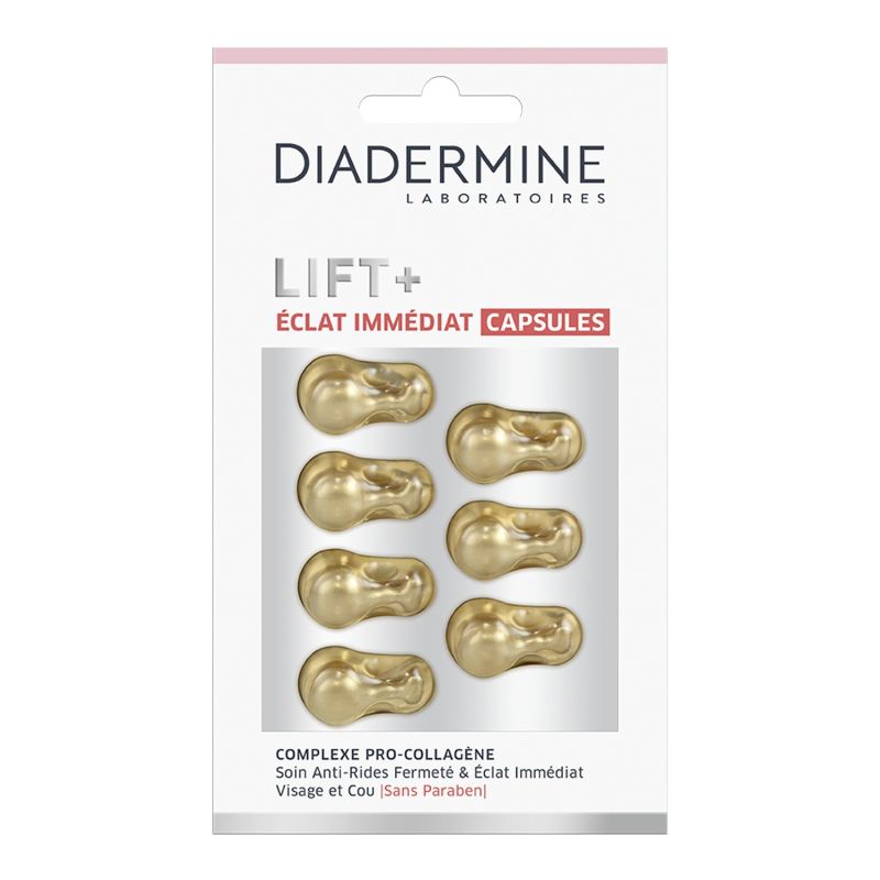 Diadermine Soin Anti-Âge Eclat Immédiat : Les 7 Capsules