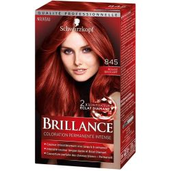 Schwarzkopf Brillance Coloration Permanente Cheveux Intense Rouge Brocart 845