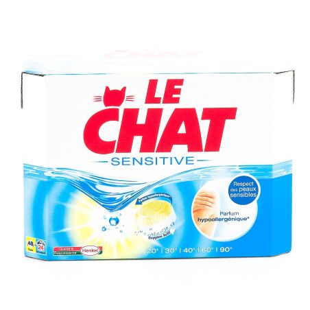 Le Chat Lessive Tabs Sensitive 48 Doses