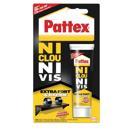 Pattex Fixation Ni Clou Vis Chrono : Le Tube De 52 G