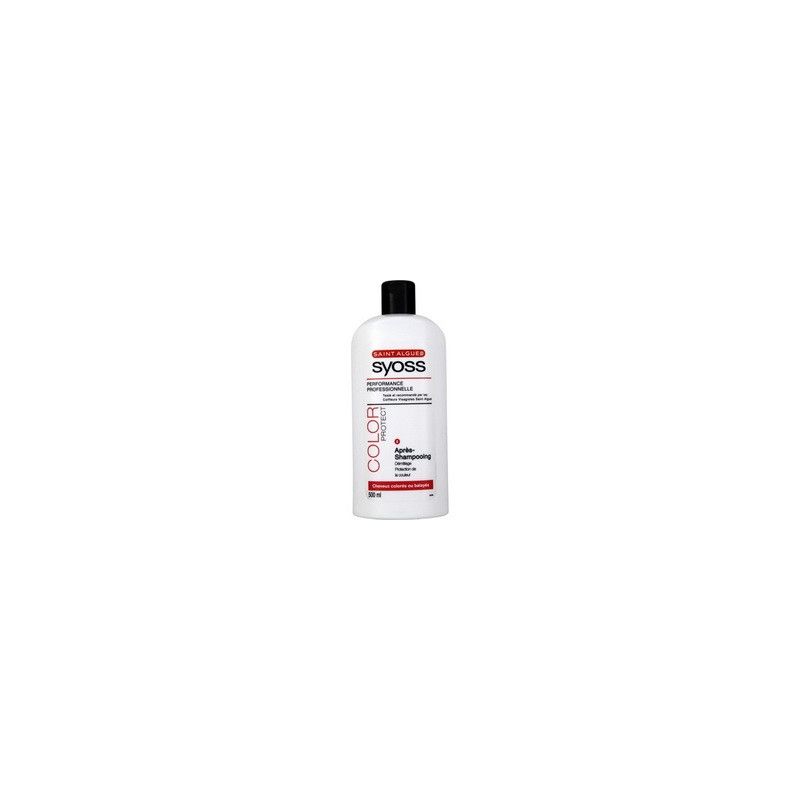 Syoss Saint Algue-Syoss Après-Shampooing Color Protect : Le Flacon De 500 Ml