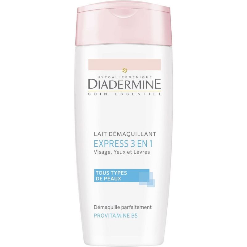 Diadermine Lait Démaquillant Express 3En1 Tous Types De Peaux 200Ml