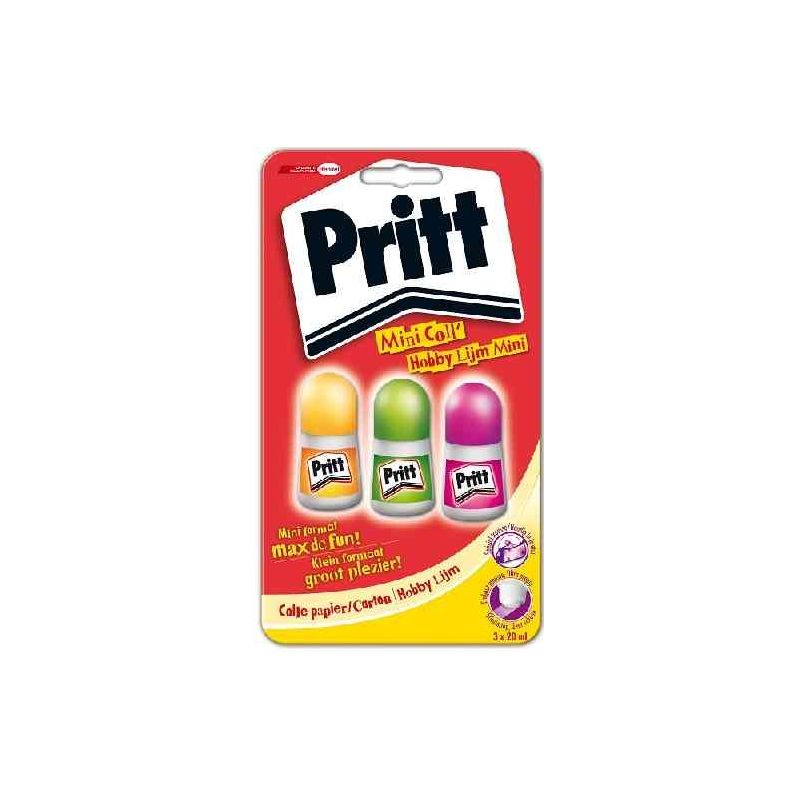 Pritt 3X20Ml Flac.Colle Univ.