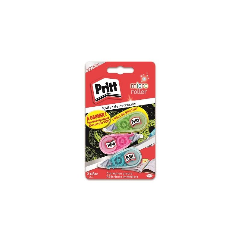 Pritt 2+1 Micro Rolly 6M