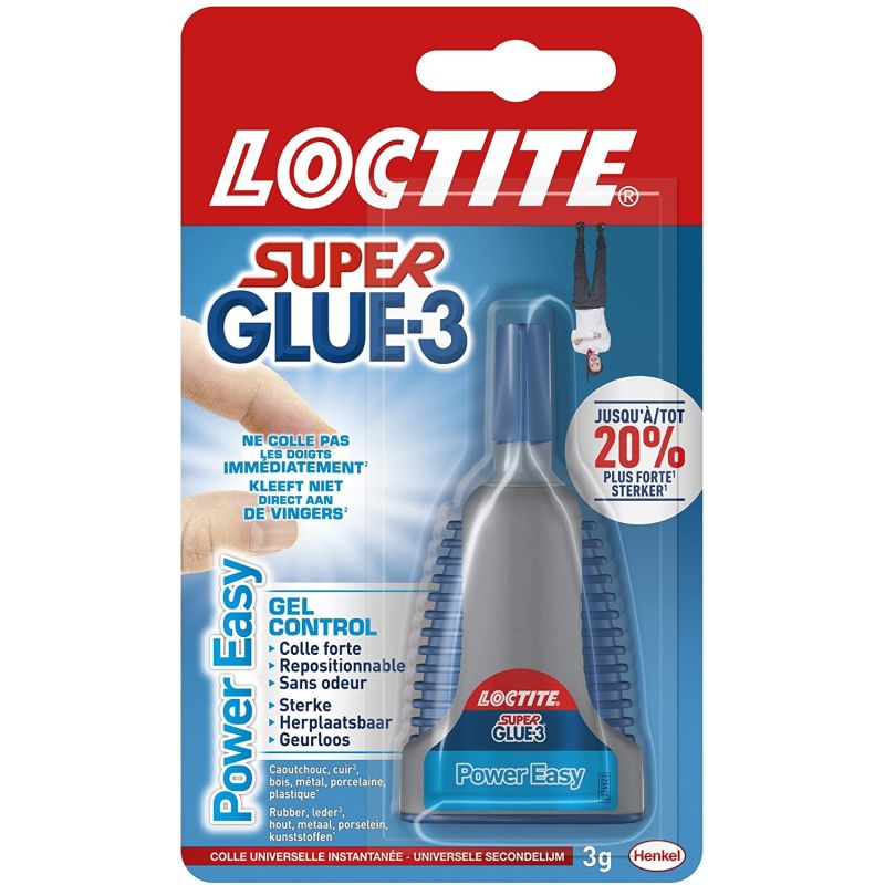 Loctite Colle Universelle Easy Gel Control : Le Tube De 3G