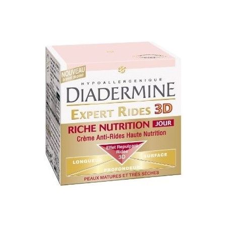 Diadermine 50Ml Creme Er3D Riche Jour