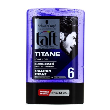 Schwarzkopf Taft Gel Titane : Le Tube De 300 Ml