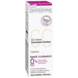 Diadermine - Correction Couleur Cc Creme Haute Tolerance Teinte Nude Peaux Sensibles 50Ml