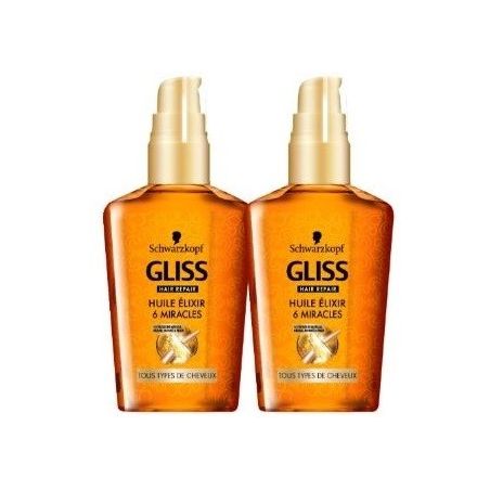 Gliss 75Ml Huile Elixir 6 Miracles