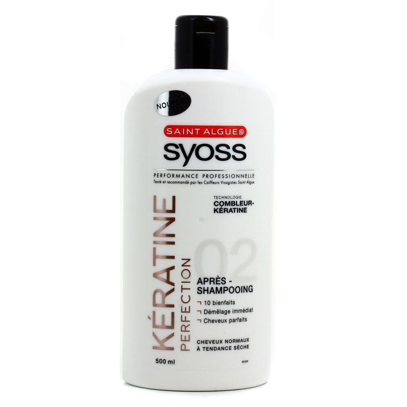 Syoss 500Ml Apres Shanpoing Keratine Perfecy